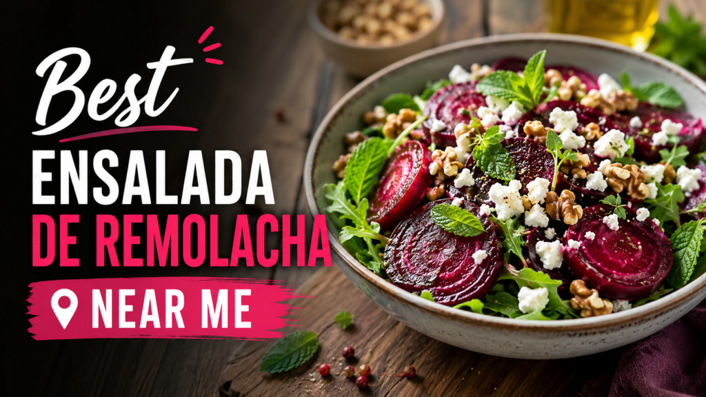 best ensalada de remolacha near me